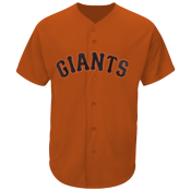 Giants Full Button Baseball Jersey - Adult MAHD6840
